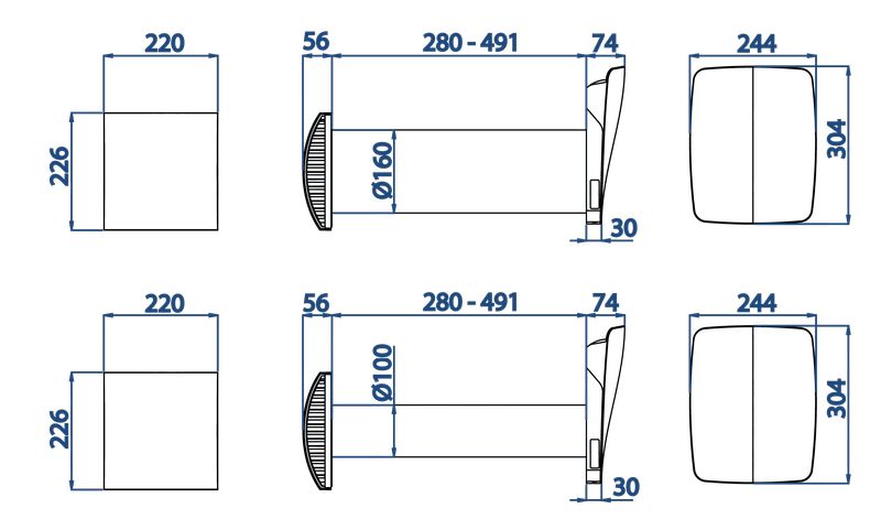 XCAD00017-DISEGNO TECNICO VRKS25 RECUPERATORE PUNTUALE KERS 25 rendition